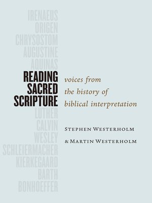 cover image of Reading Sacred Scripture